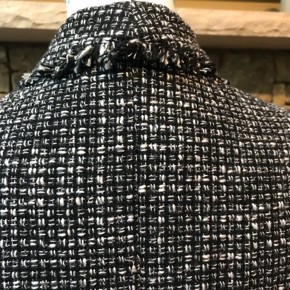 NWT Requirements Cropped Tweed Blazer Jacket - Picture 7 of 8